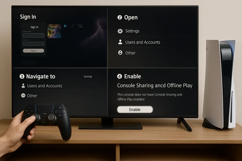 How to Share Game on PS5 with a Friend